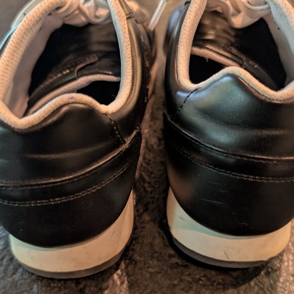 Calvin Klein Clery Espresso Leather Logo Sneakers Size Women's Size 9 - Picture 4 of 9